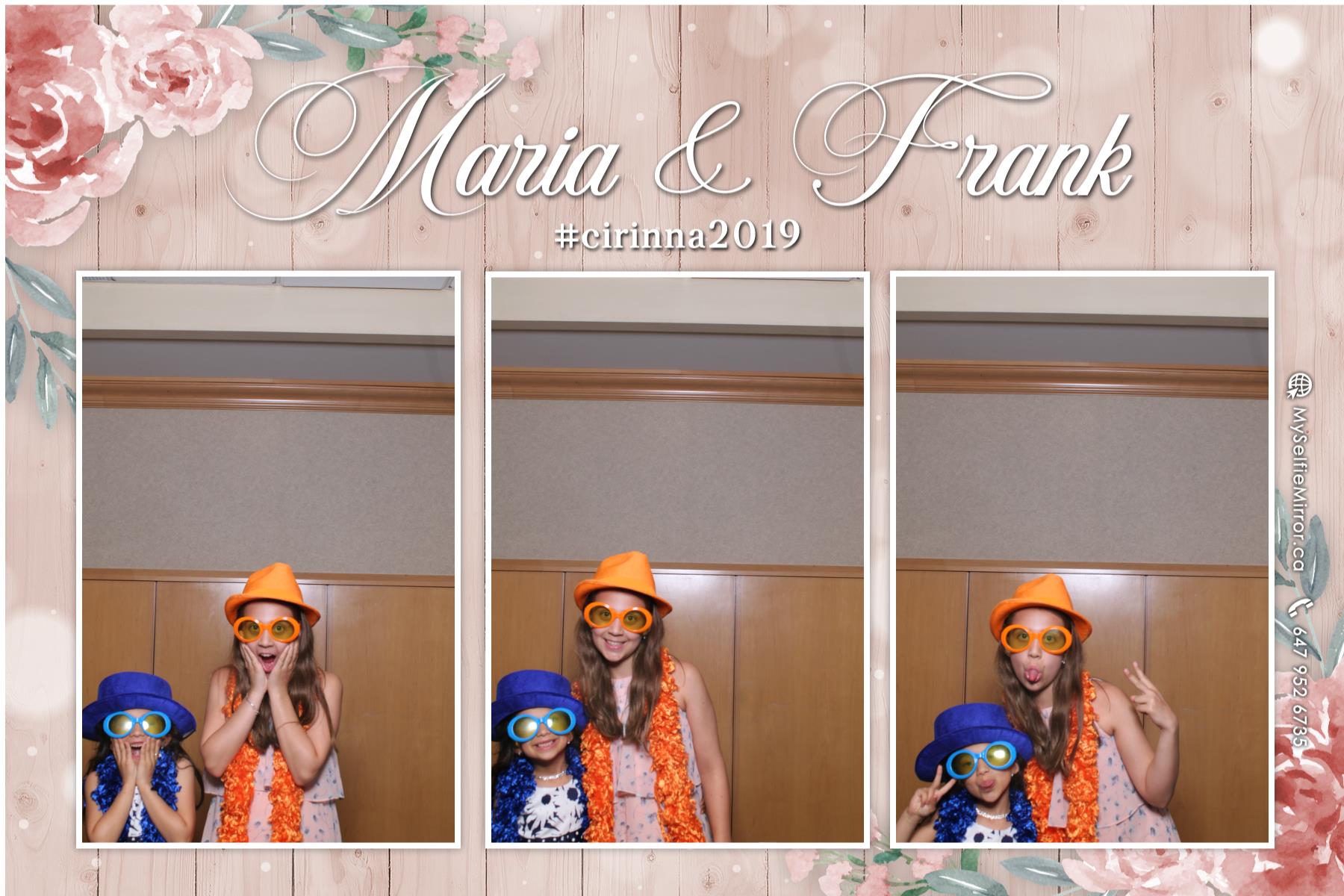 Wedding of Frank and Maria  | View more photos from the event at gallery.myselfiemirror.ca/u/romanmyselfiemirrorca/Wedding-of-Frank-and-Maria